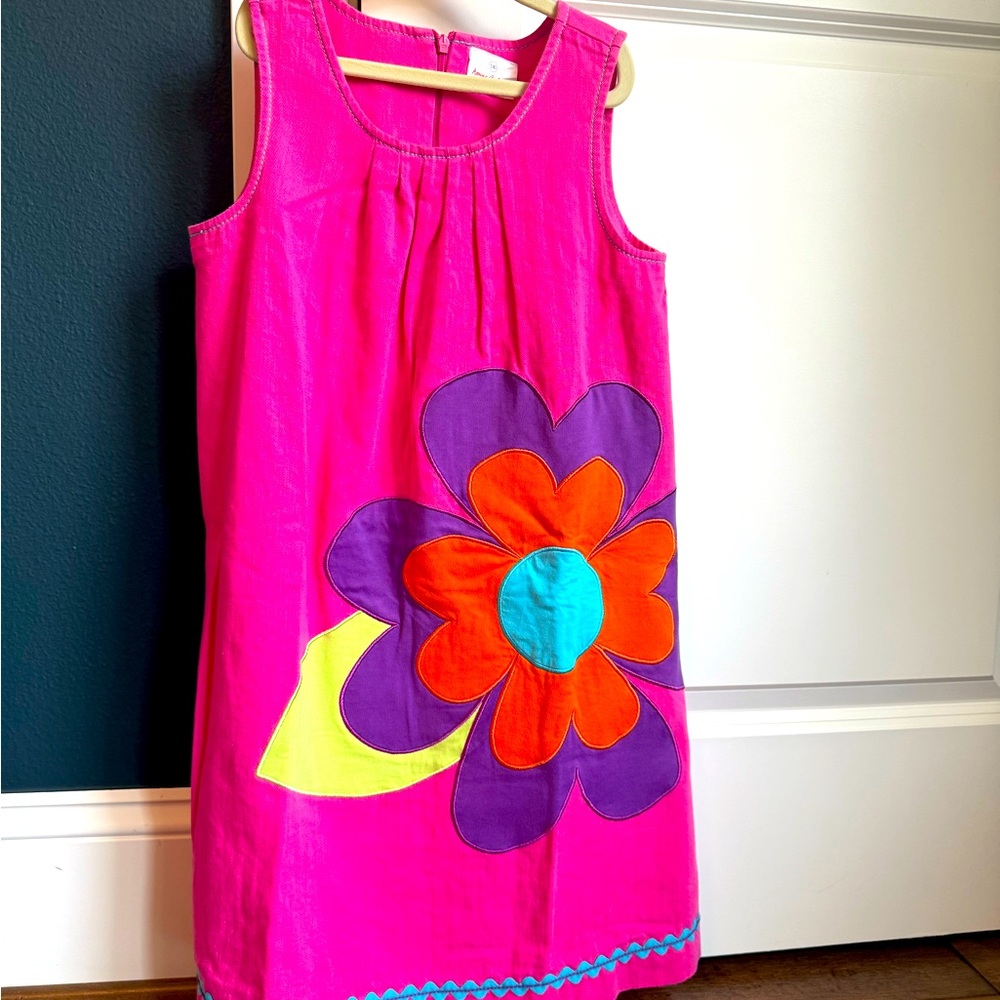 Hanna Andersson dress - flower embroidery